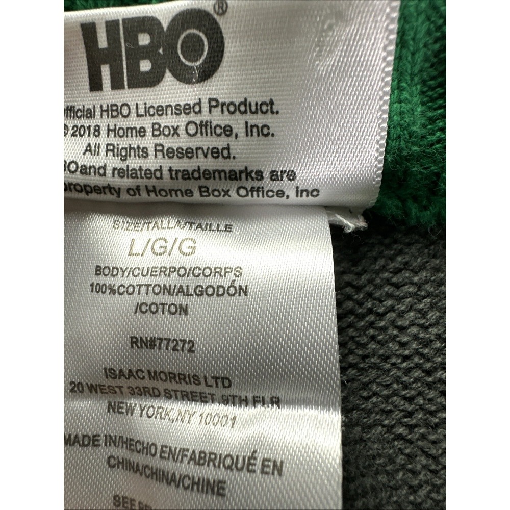 Game of Thrones Ugly Christmas Sweater Large Tis The Last Season 100% Cotton - Picture 4 of 8